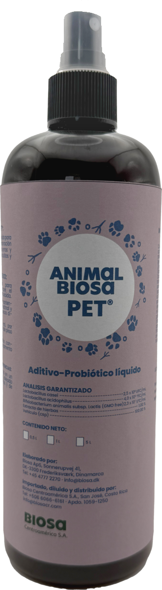 Animal Biosa Pet, botella de 0,5 litros
