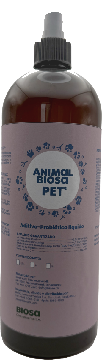 Animal Biosa Pet, botella de 1 litro